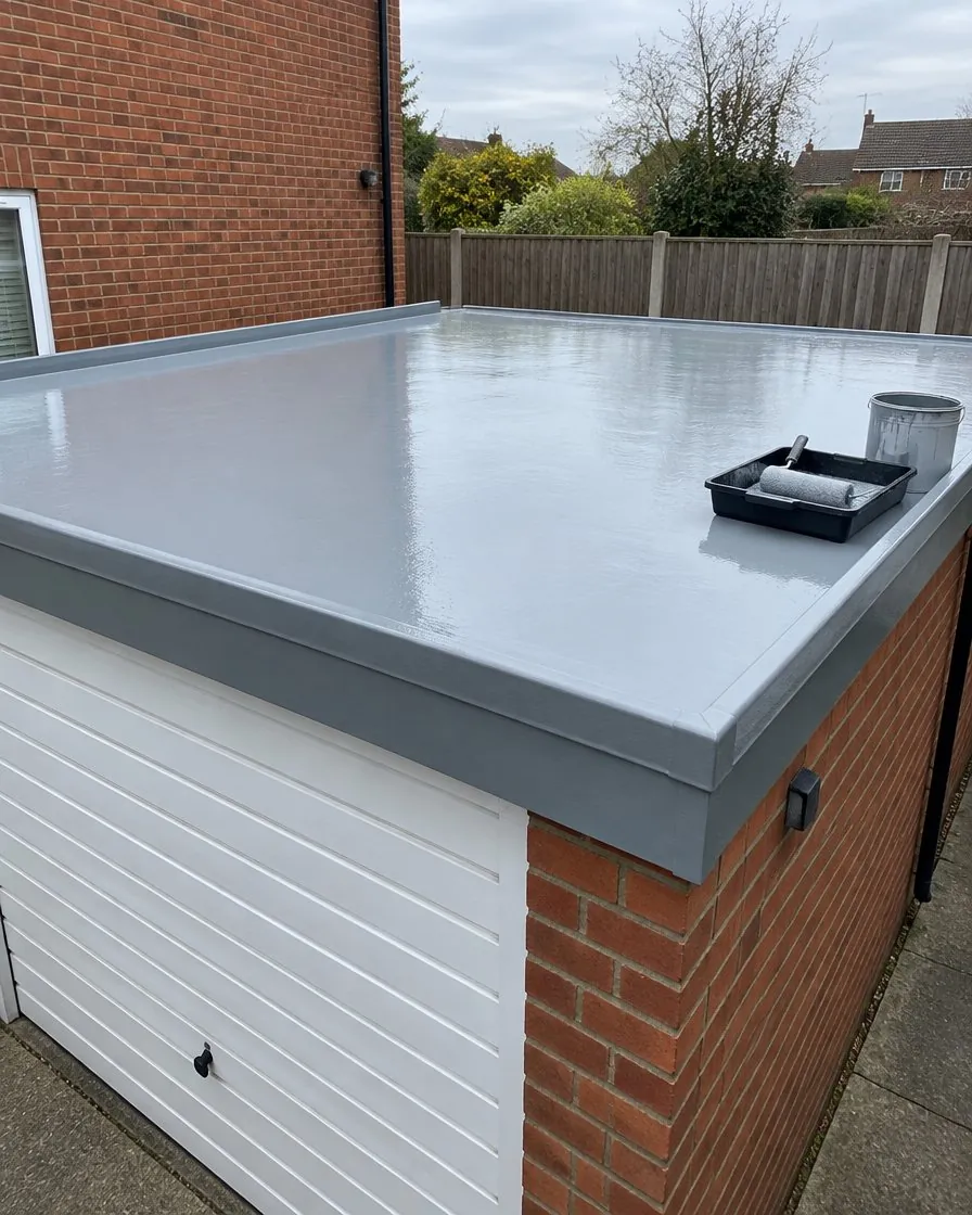 GRP fibreglass roofing in Polperro