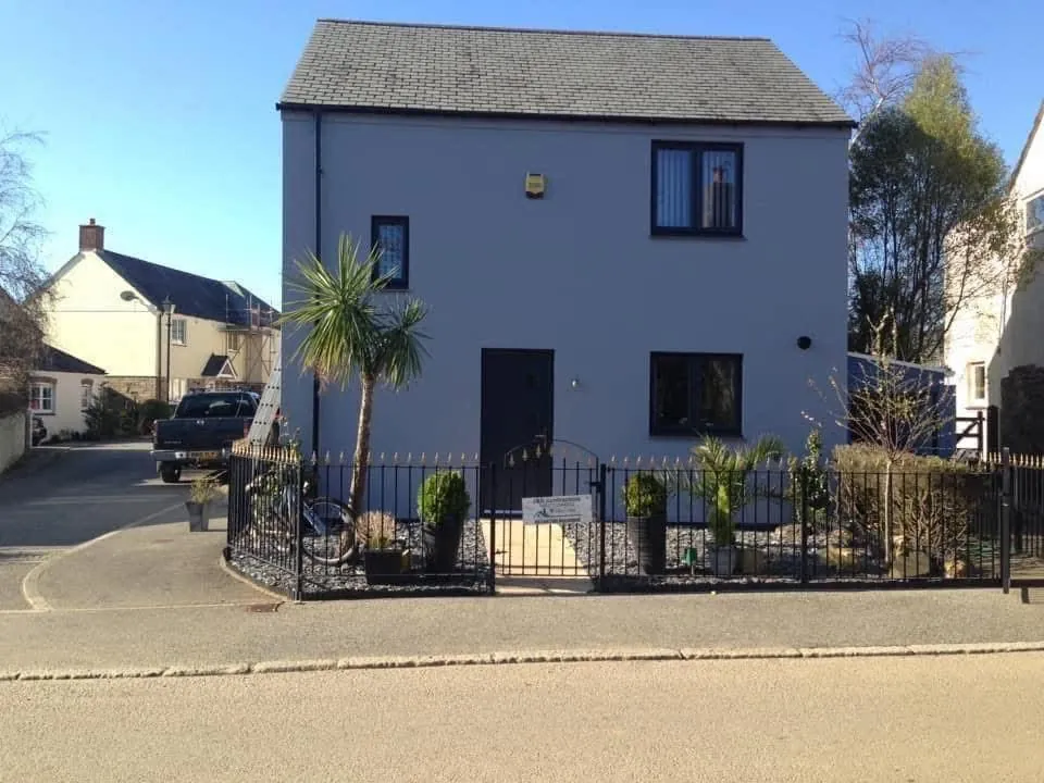 Finished exterior painting and roofline work in Polperro